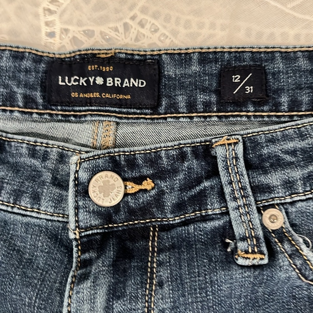 Lucky Brand jean shorts, Size 12/31 - Picture 5 of 8